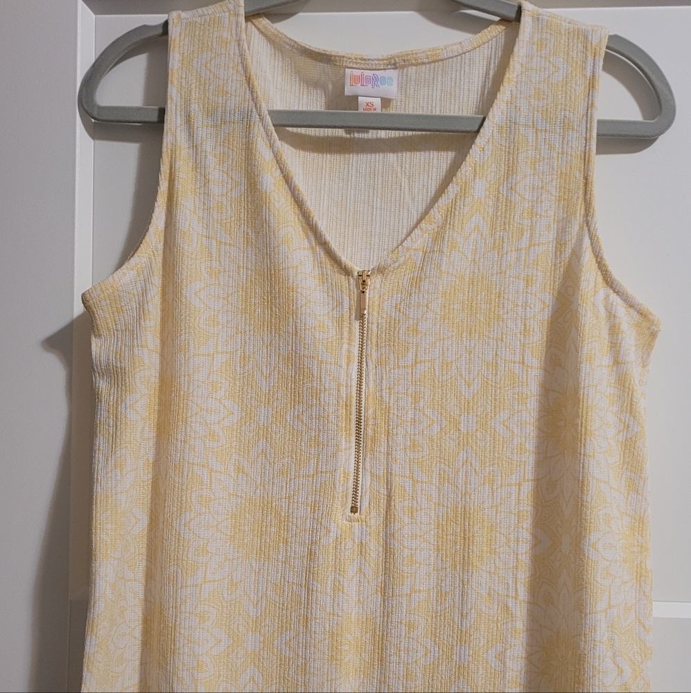 Lularoe Rachel zipper tank